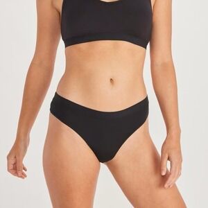 ExOfficio Underwear Womens Large Black Give-N-Go Sport 2.0 Thong Performance NWT